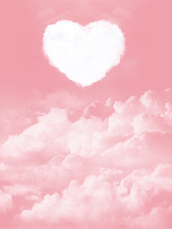 Розовые облака фон