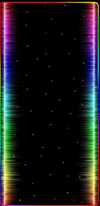 Неоновая рамка заставка на телефон