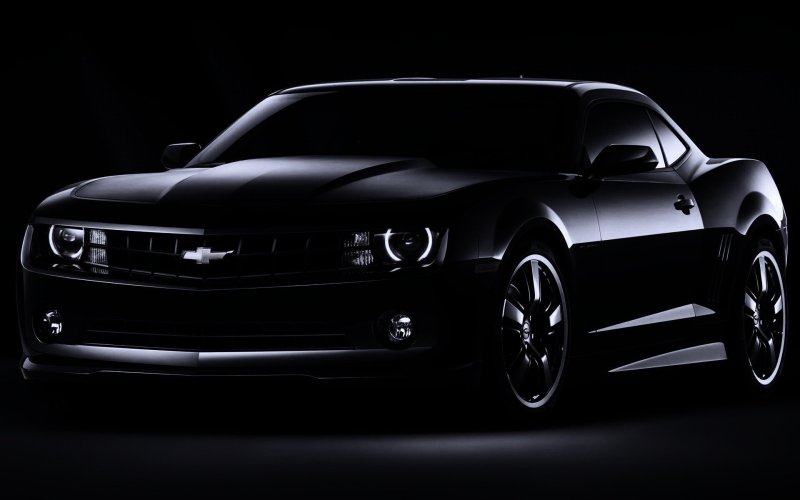 Мустанг Шевроле Камаро черный