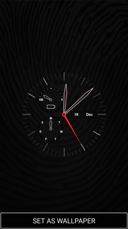 Заставка на часы