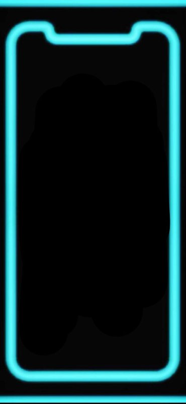 Неоновые рамки для телефона