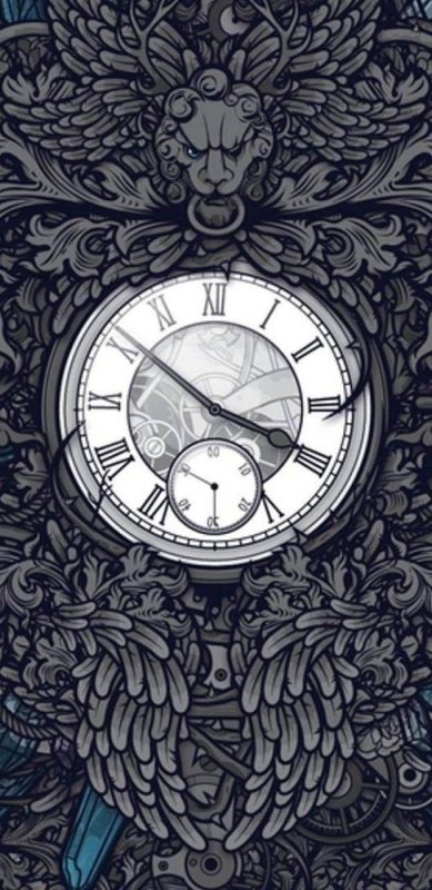 Заставка на часы
