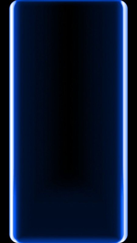 Неоновая рамка на экран смартфона