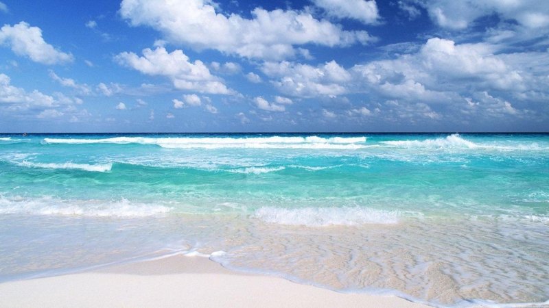 Пейзаж море