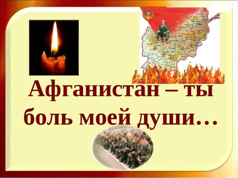 Афганистан ты боль моей души презентация