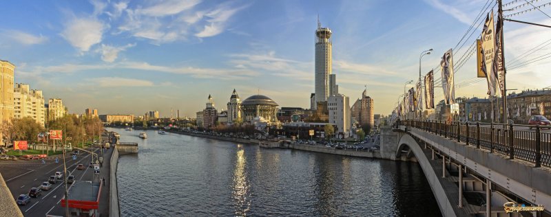 Москва весной