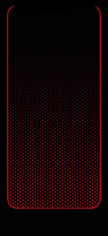 Неоновый экран на телефоне