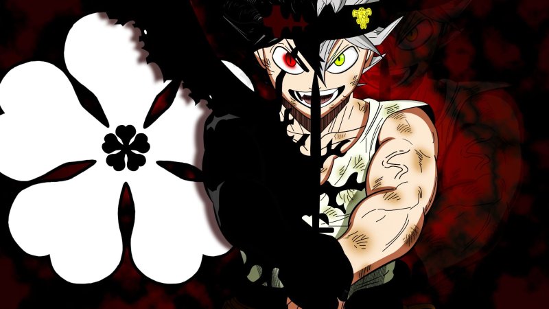 Чёрный Клевер Астер демон