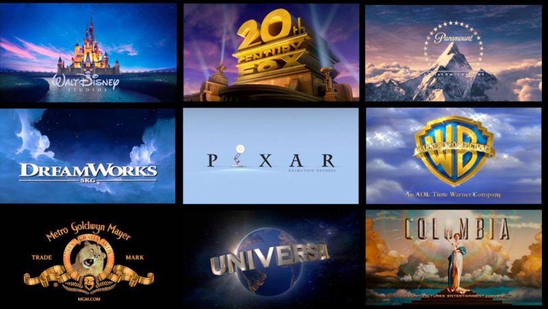 Эмблемы американских киностудий