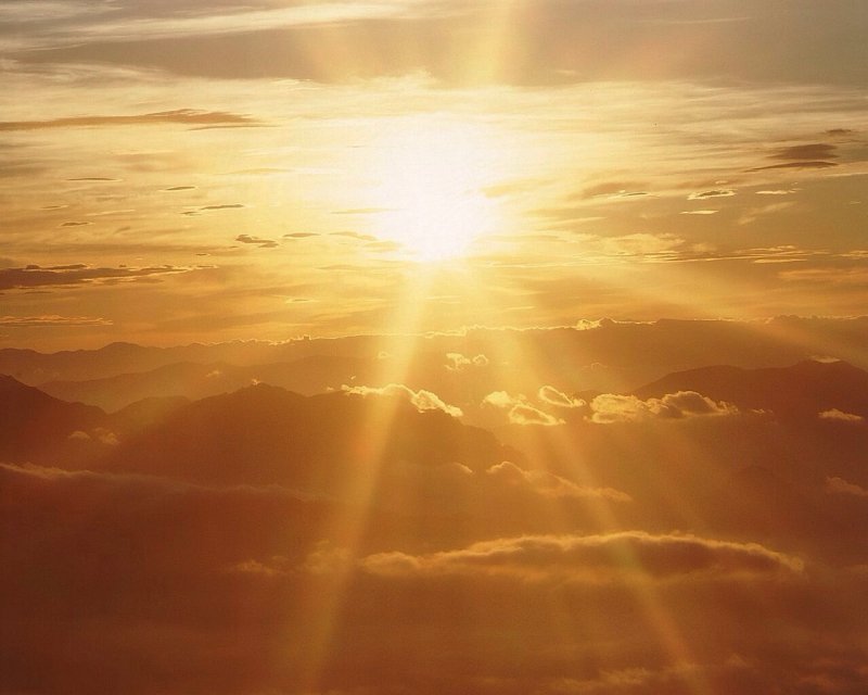 Солнечное небо