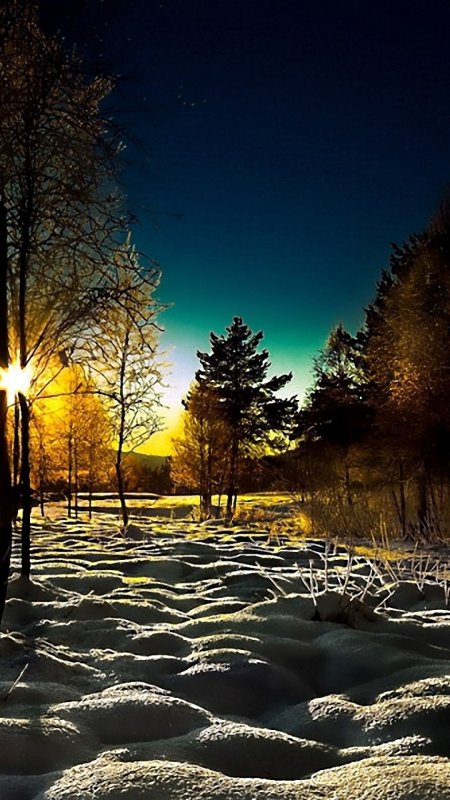 Зимний закат