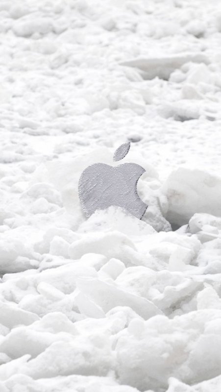 Белая заставка на телефон