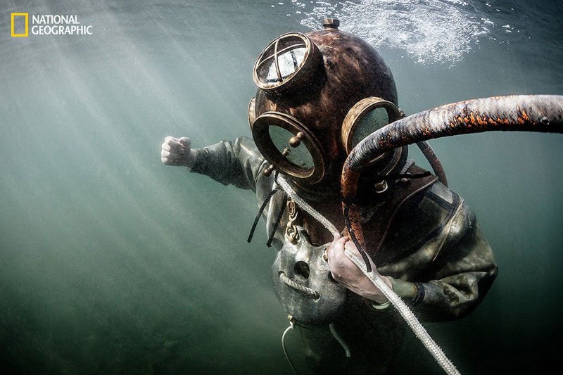 Акваланг глубоководный трехболтовка