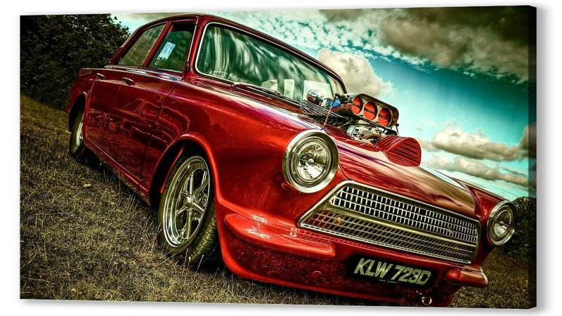 Машина на красивом фоне