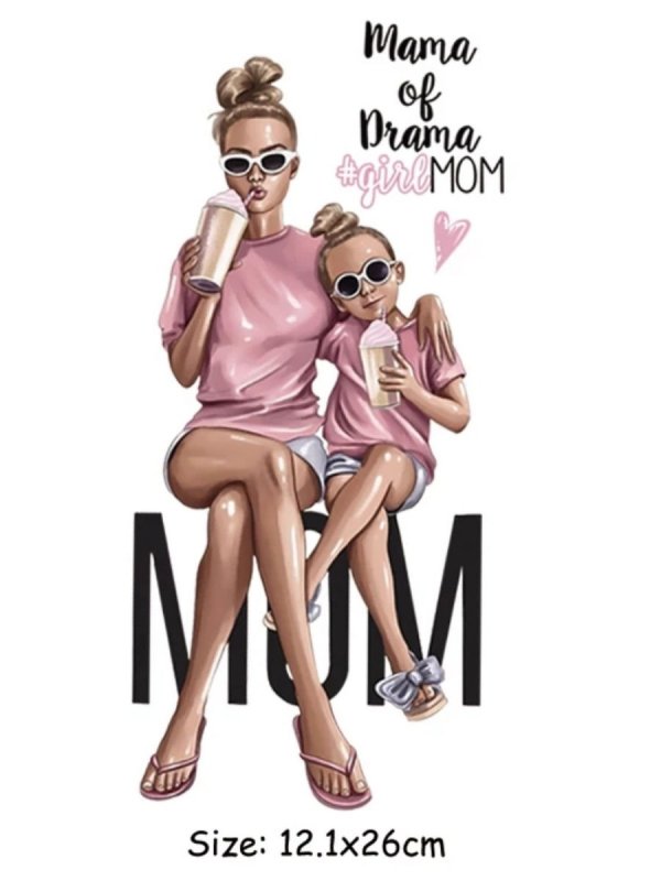 Модные иллюстрации мама