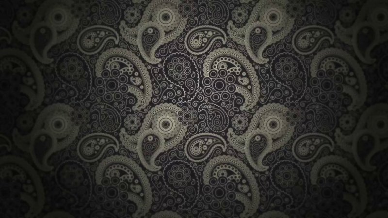 Коричневый фон с узорами