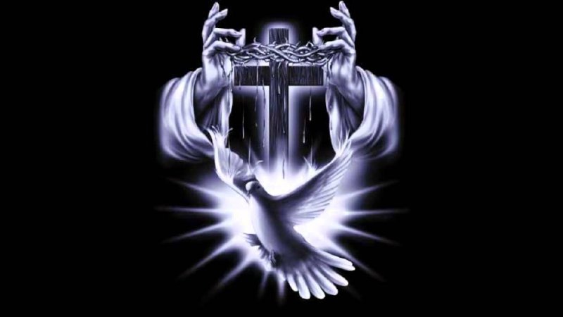 Руки крест голубь