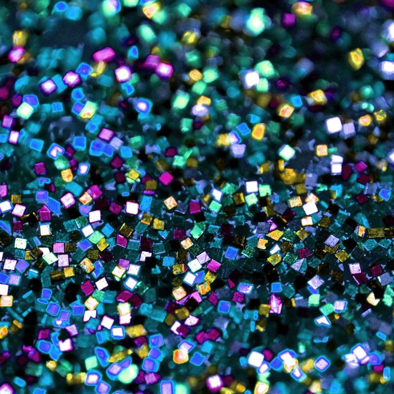 Разноцветный глиттер