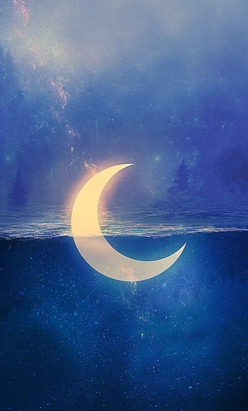 Луна обои