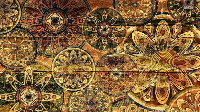 Фреска Восточный орнамент