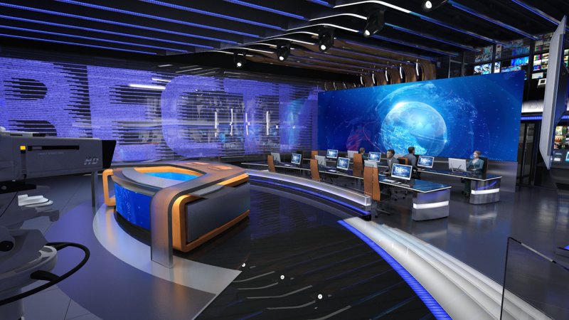 Студия новостей первого канала