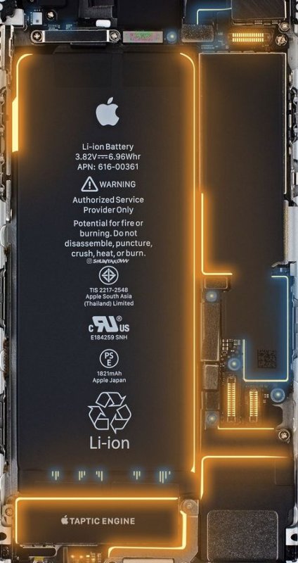 Внутренности айфона