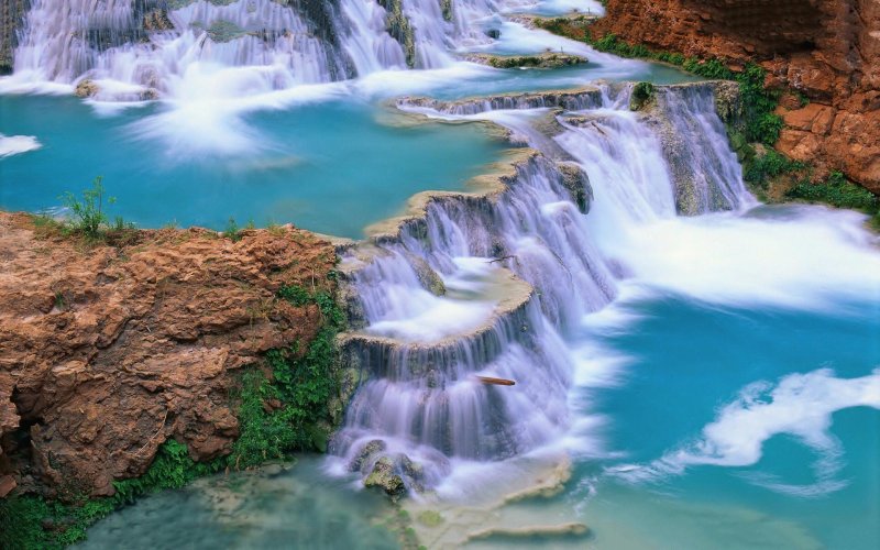 Водопад "Агуа-Асуль