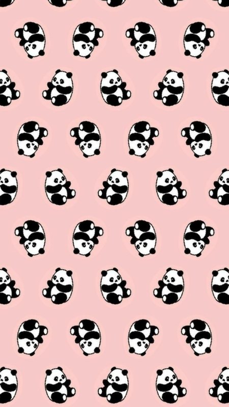Панда фон на телефон