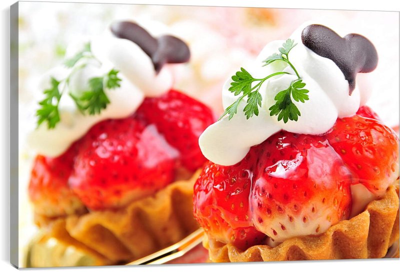 Пирожное красивое