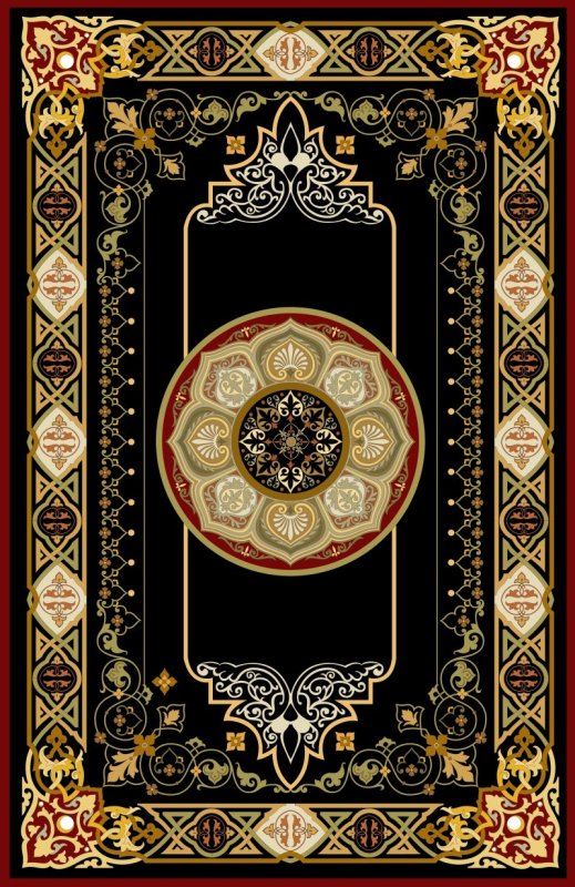 Ковер с восточным орнаментом