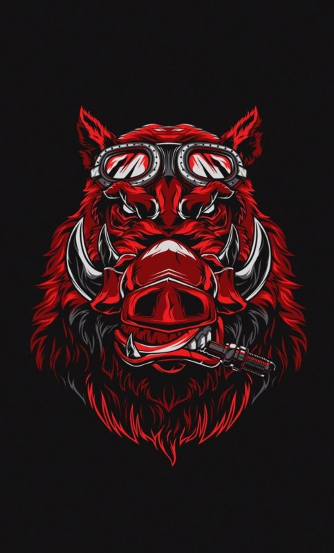 Кабан на аву