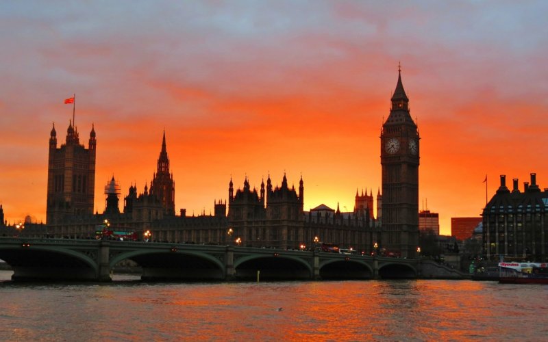 Биг Бен в Лондоне