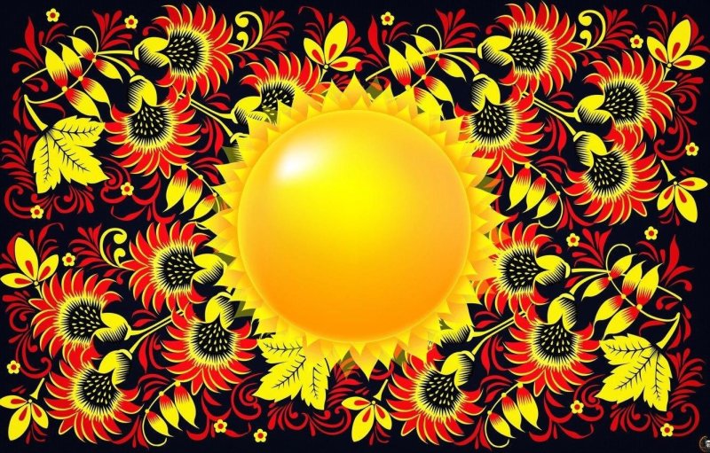 Хохлома орнамент