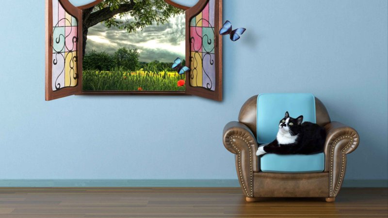 Картина стена