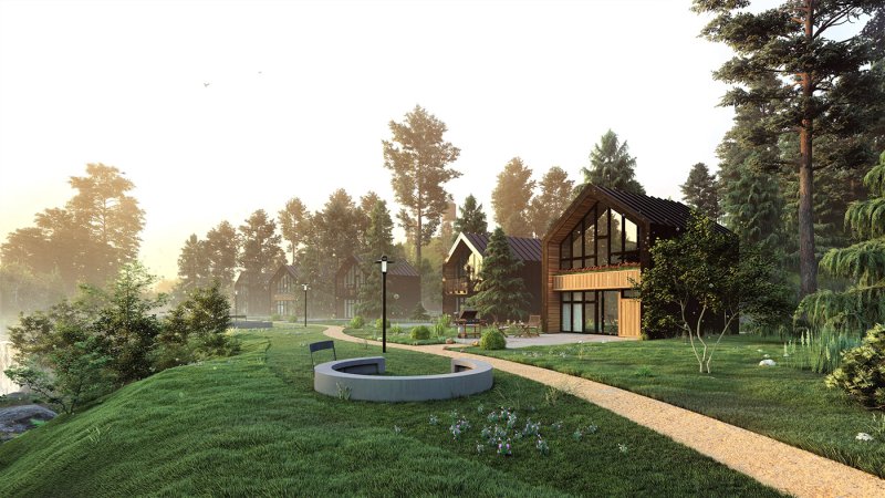 Люмион визуализация парк