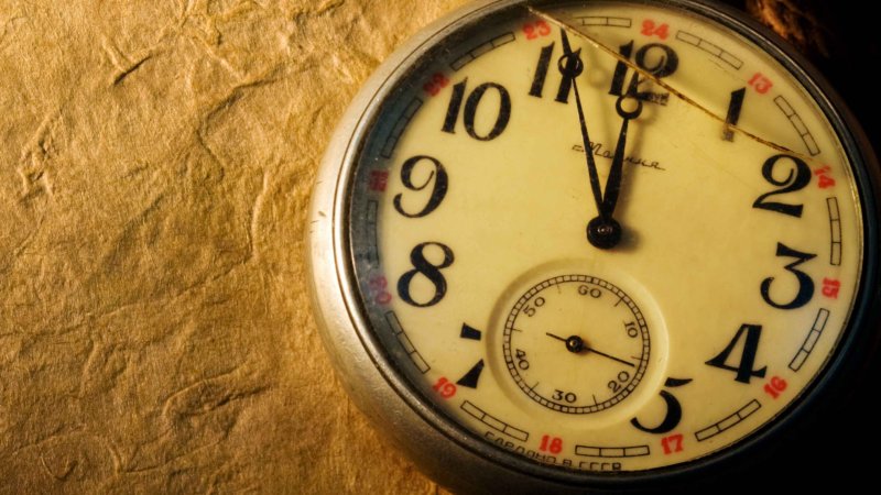 Фон с часами