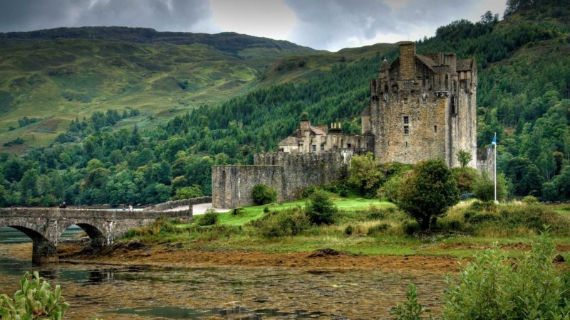 Замок Эйлен-Донан Шотландия