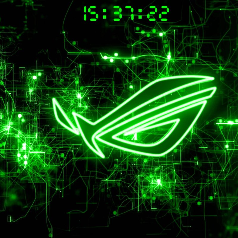 ASUS ROG Strix Green Wallpaper