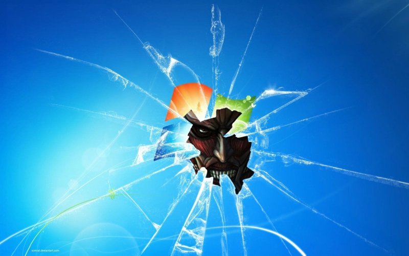 Треснутый экран