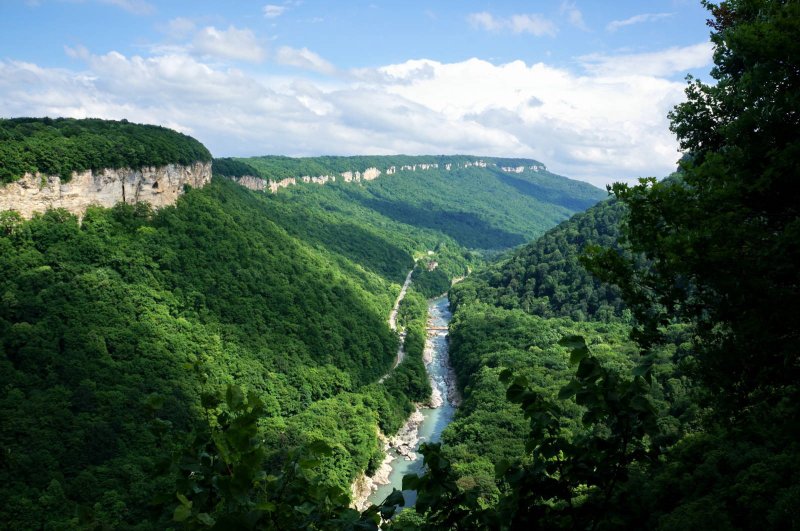 Ущелье Мешоко Адыгея