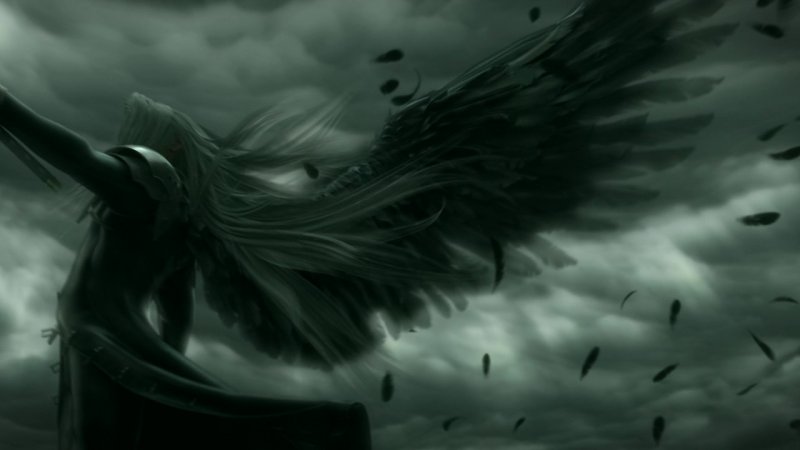 Final Fantasy 7 Sephiroth Крылья