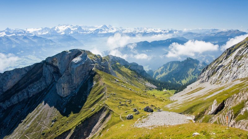 Домбай и гора Муса Ачитара