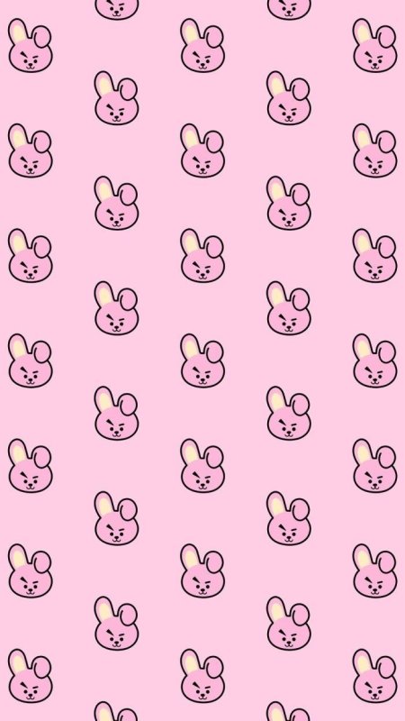 Милый фон с зайчиками