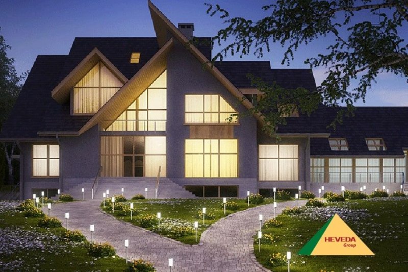 Визуализация коттеджа