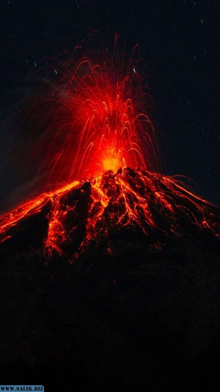 Извержение вулкана