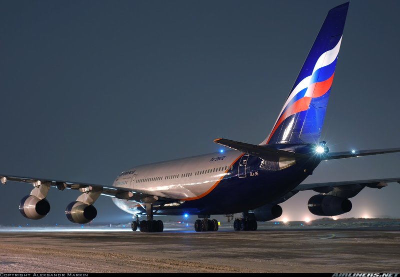 Пассажирский самолет Аэрофлот