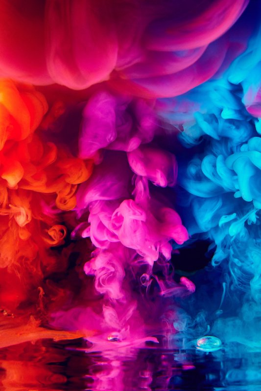 Яркие краски