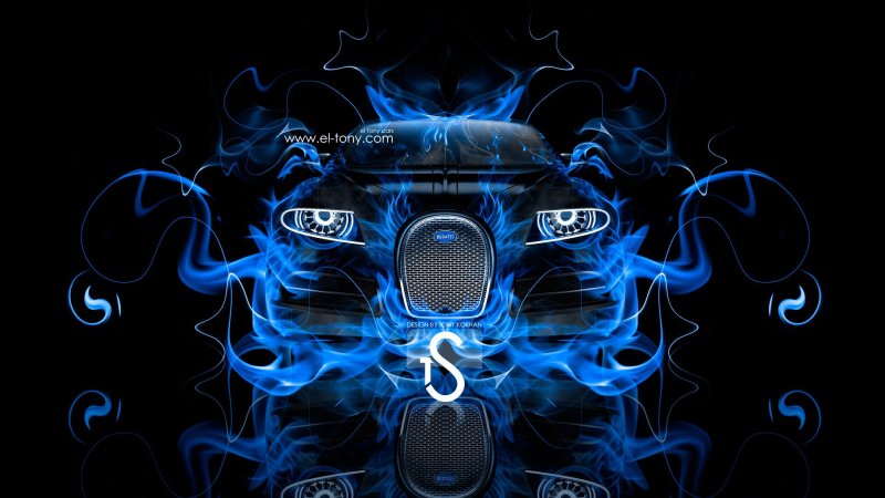 Бугатти неон