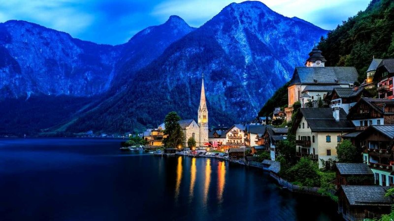 Австрия горы Альпы