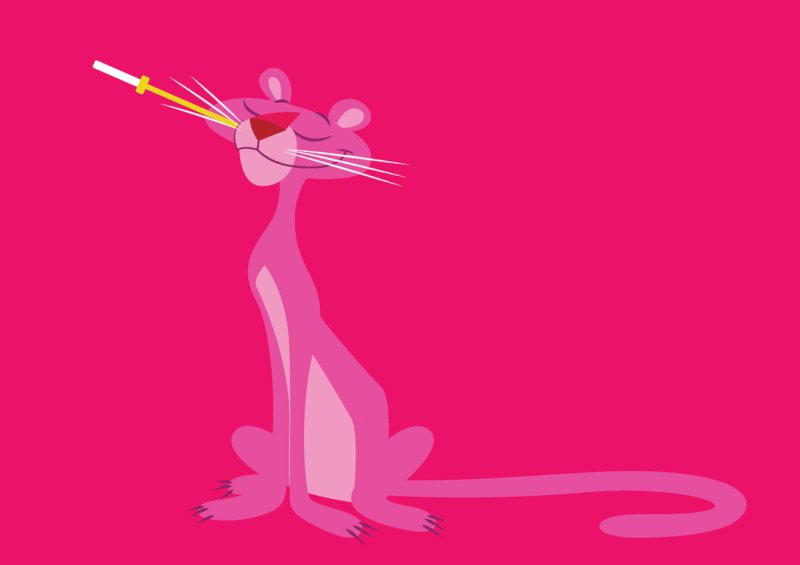 Розовая пантера из мультика